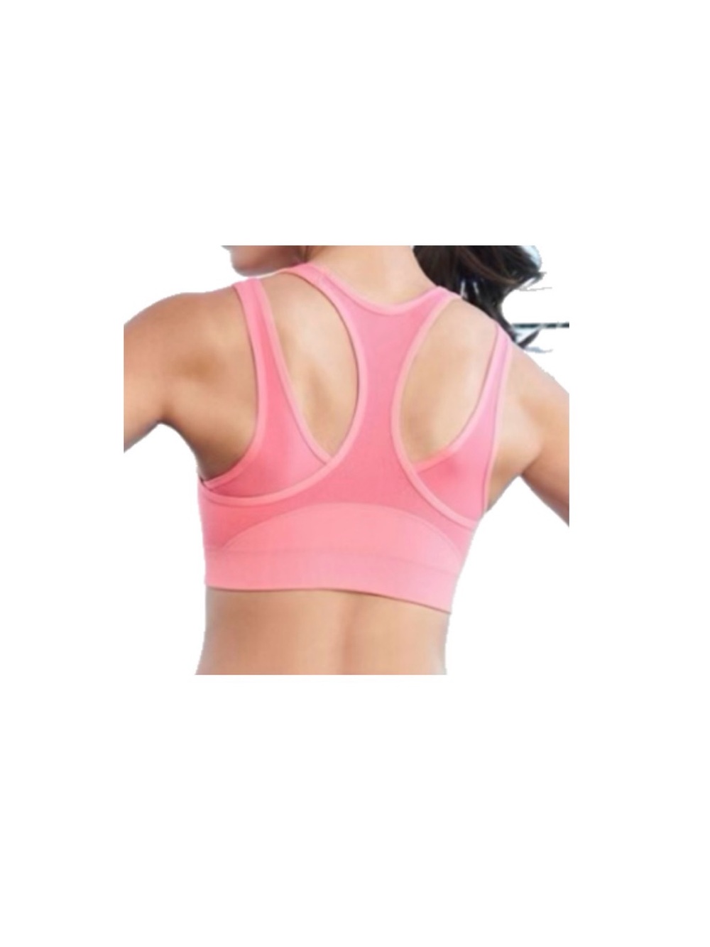 Under Armour Pink Racerback Sports Bra